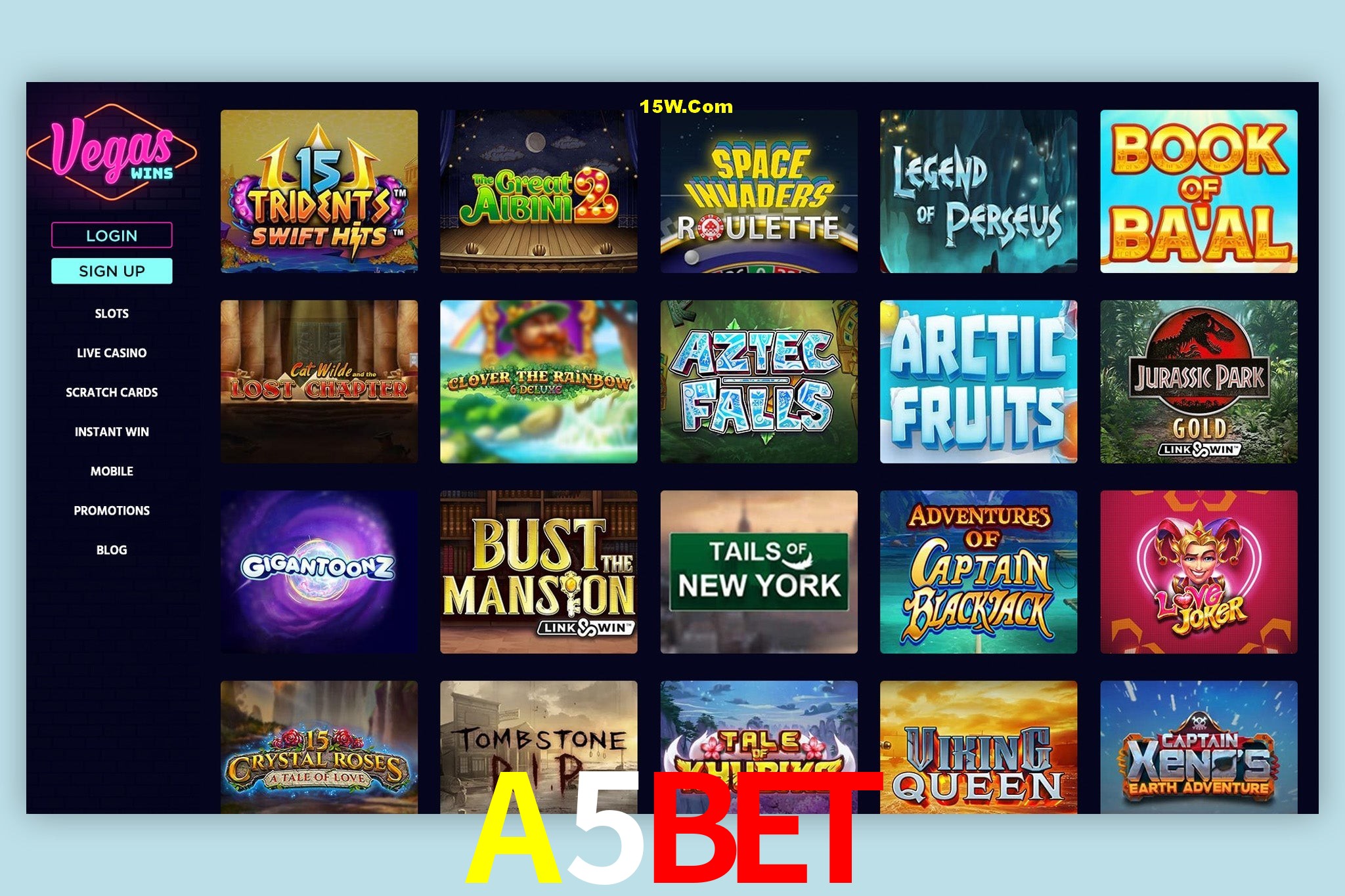 Welcome Bonus A5Bet